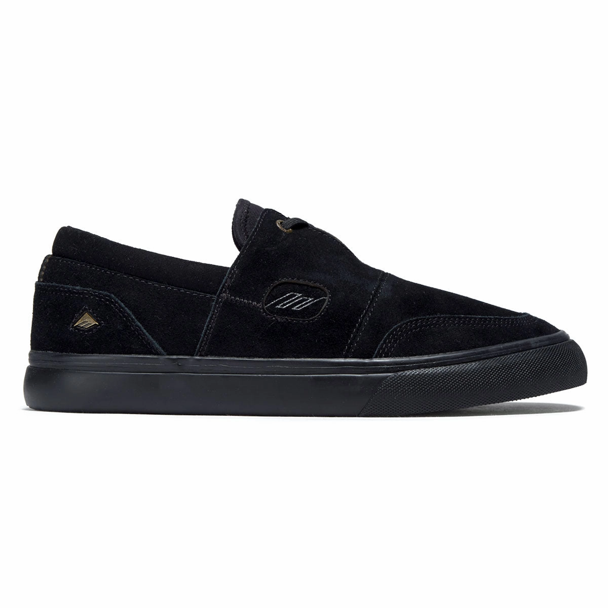 Skater Speed Quick Ride Comfort Emerica Servold Shoes - Black/Black