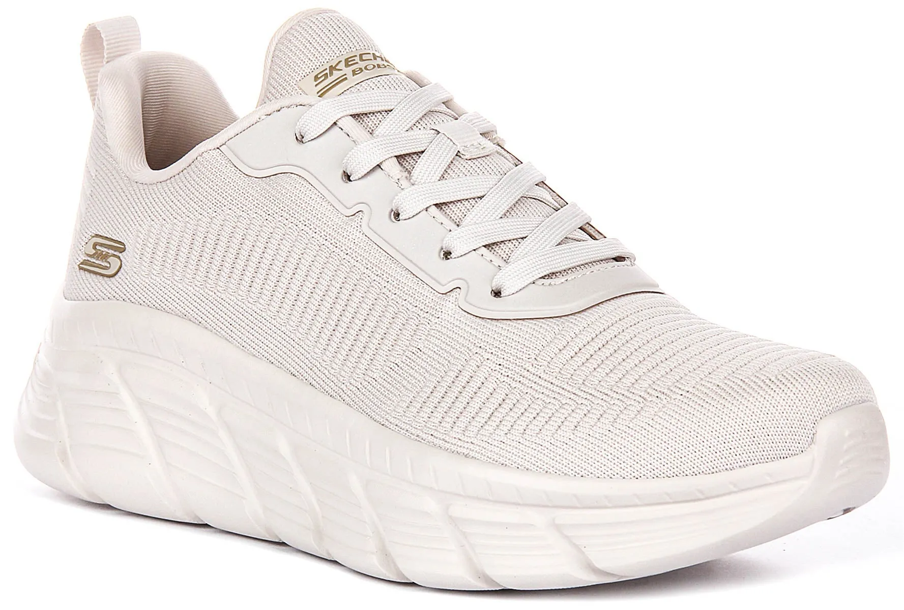 Skechers Bobs Sport Flex In Off White For Women Multi Purpose