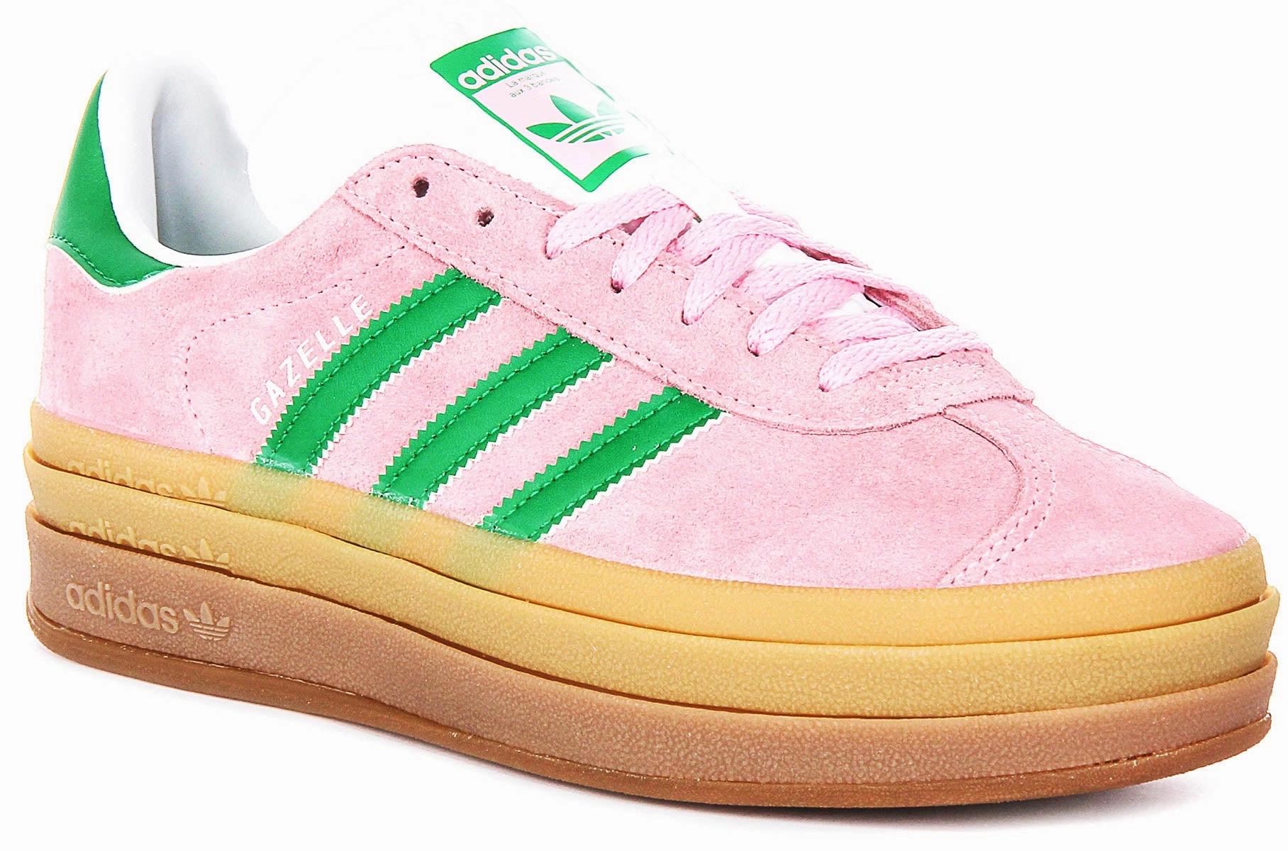 Performance Mode Adidas Gazelle Bold W In Pink White For Women