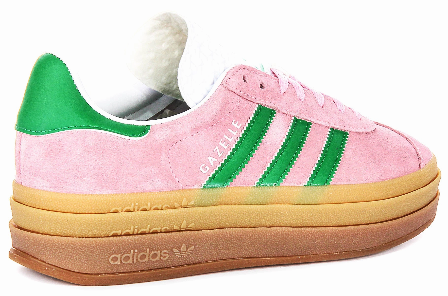 Stretch - Ready Upper Adidas Gazelle Bold W In Pink White For Women