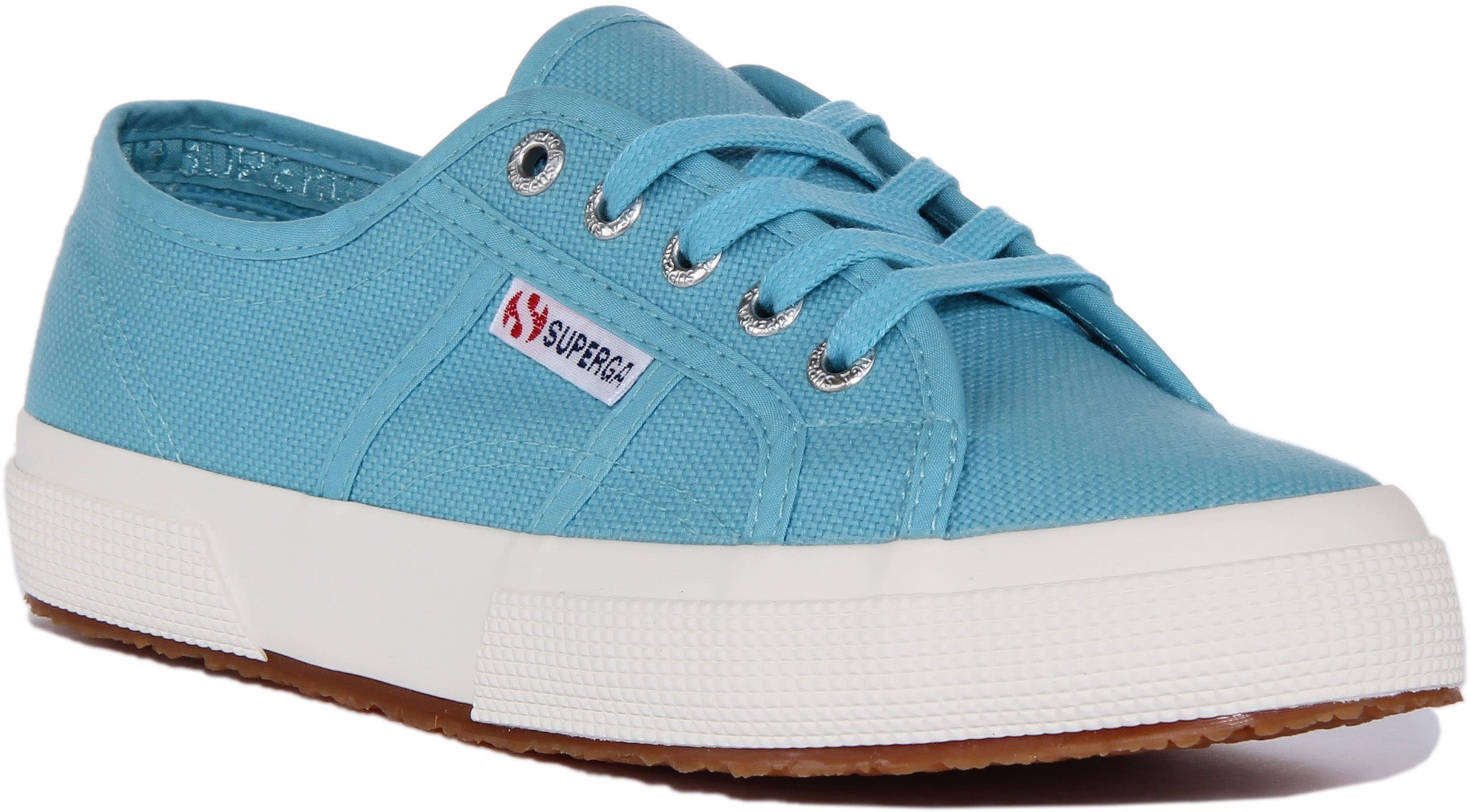 Superga 2750 Cotu Trainer In Sky Blue For Unisex Fitness Footing Stable Ground