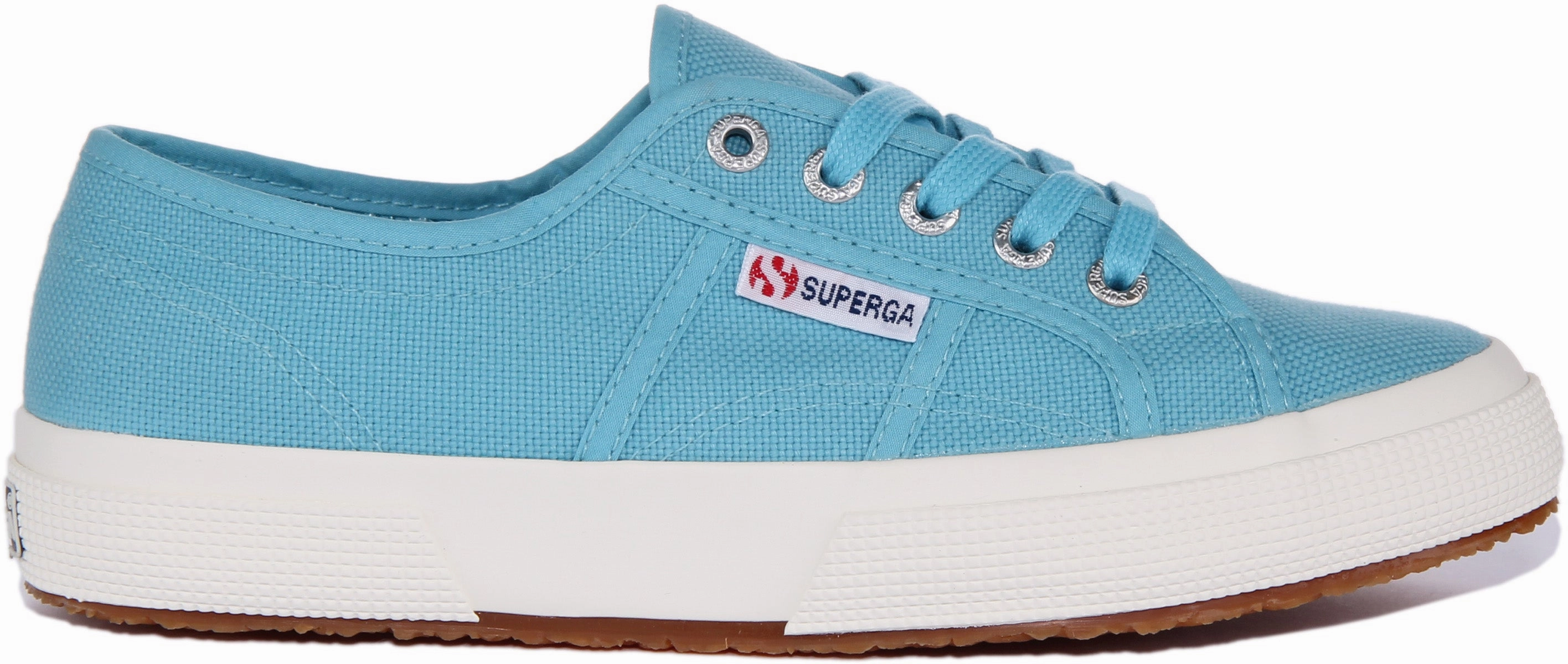 Stretch fit Superga 2750 Cotu Trainer In Sky Blue For Unisex