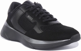Speed Agility Elastic Sole Boss Dean Run In Black For Men