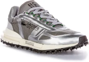 Lacoste Elite Active In Grey Silver For Men Support Zone