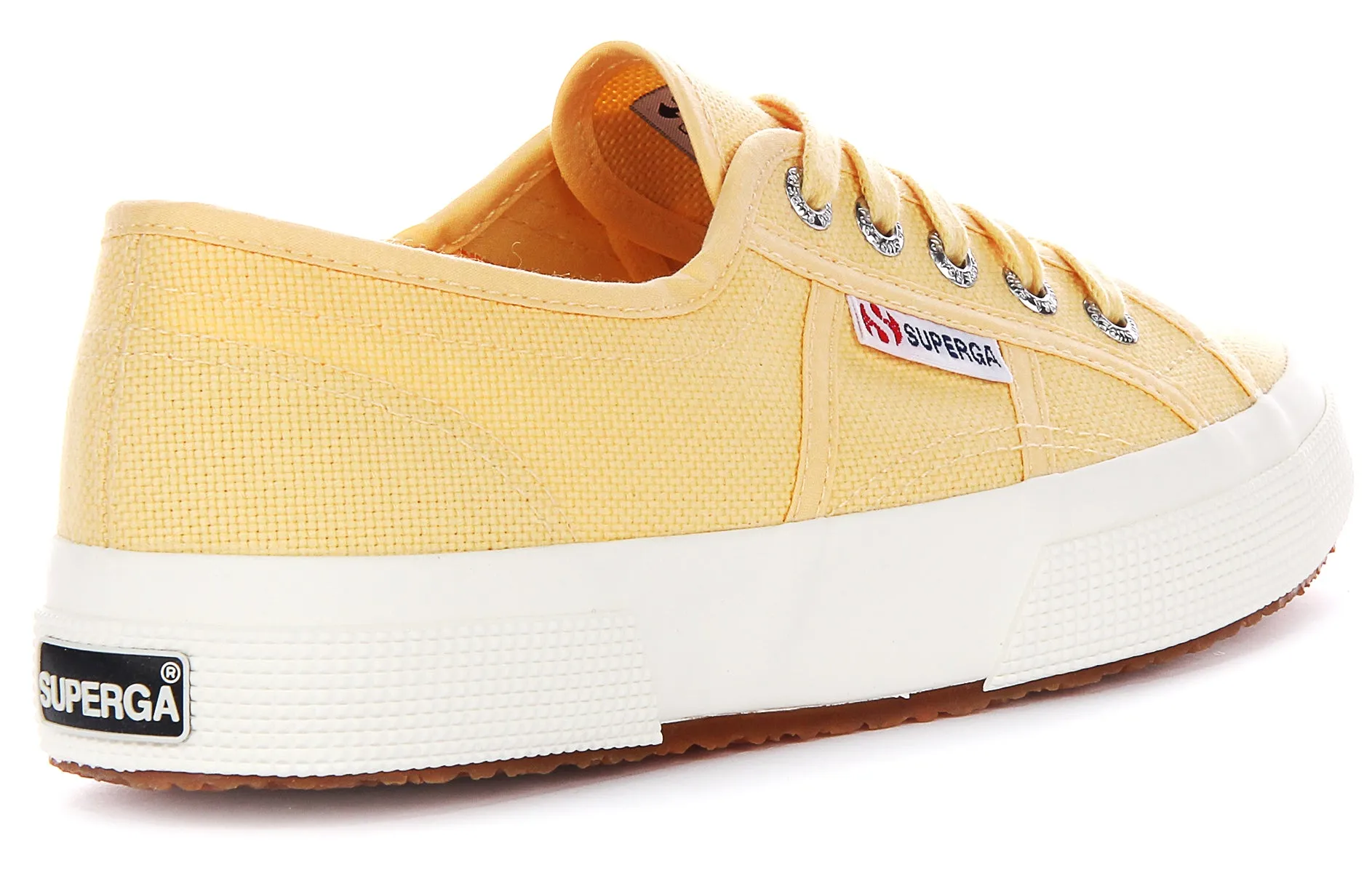 Stretchable Superga 2750 Cotu Classic In Peach Yellow