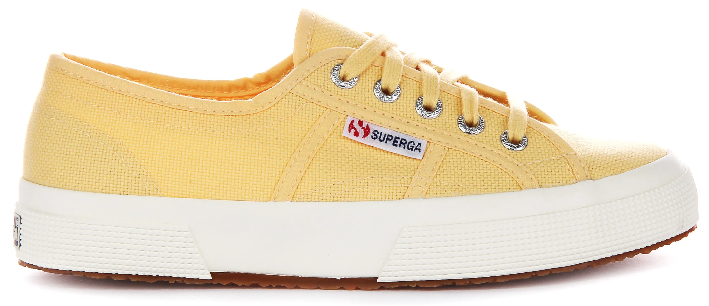 Stretchable Superga 2750 Cotu Classic In Peach Yellow