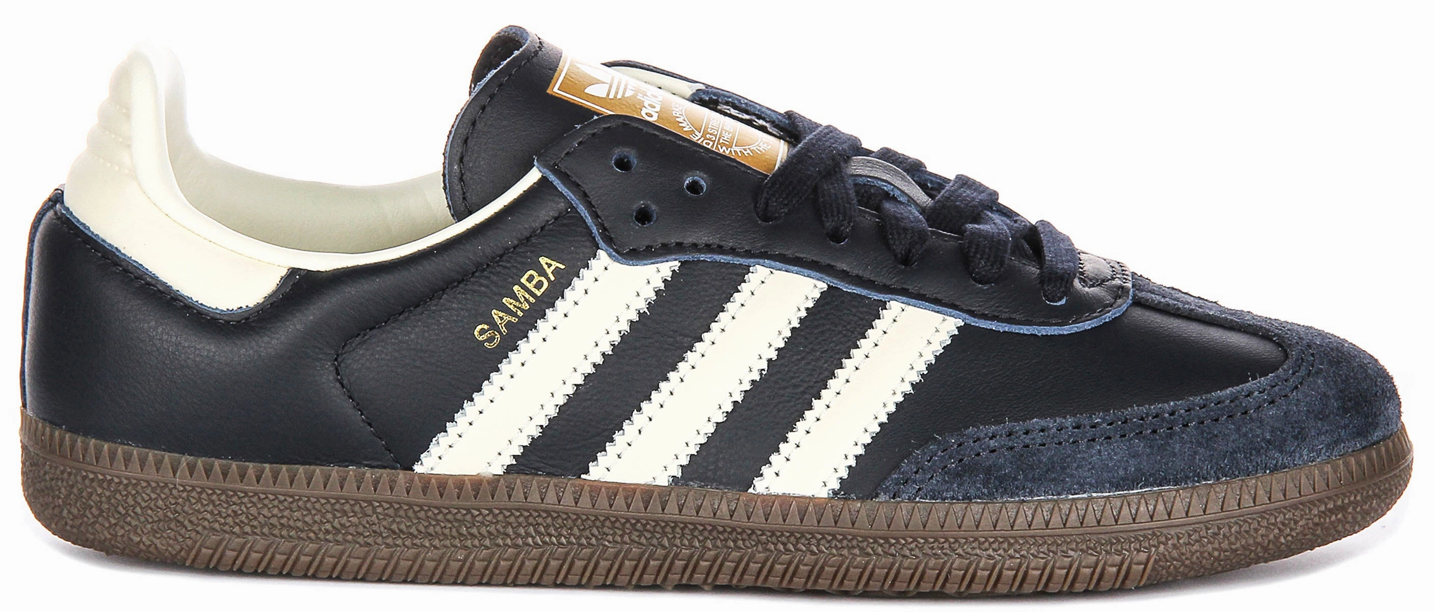 Stretchable Fabric System Design Adidas Samba OG In Navy White