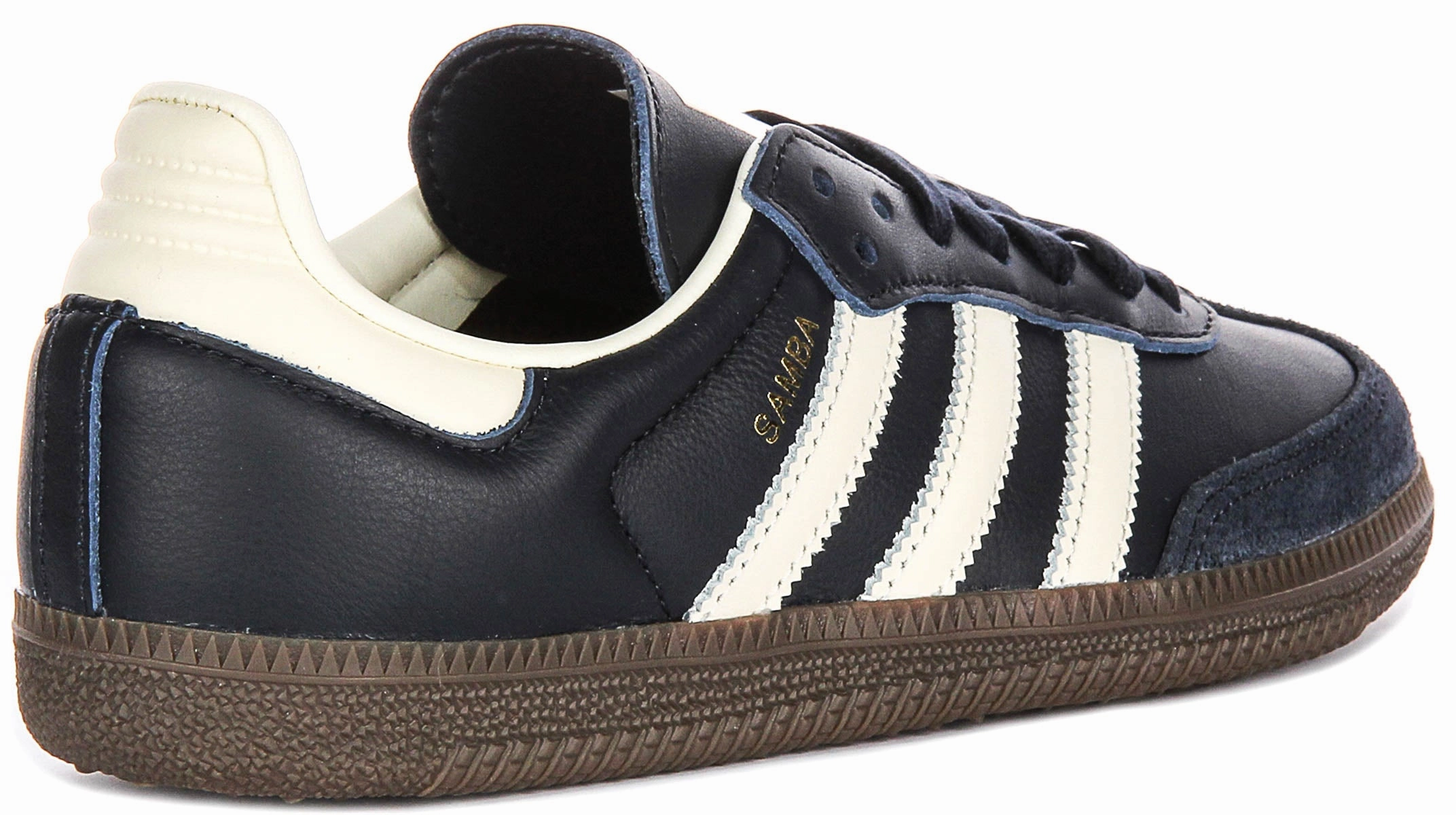 Stretchable Fabric System Design Adidas Samba OG In Navy White
