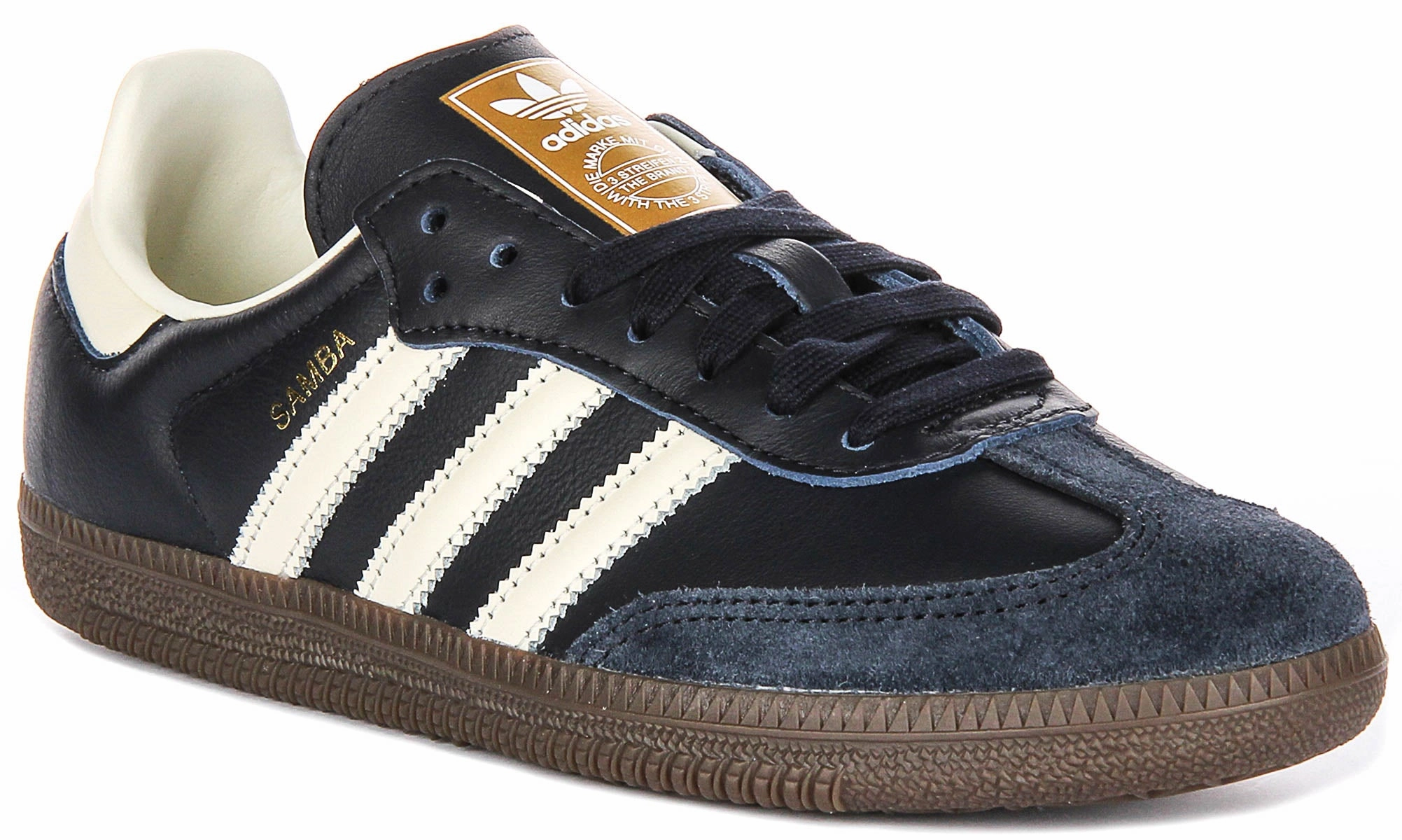 non - slip safety Limited Edition Adidas Samba OG In Navy White
