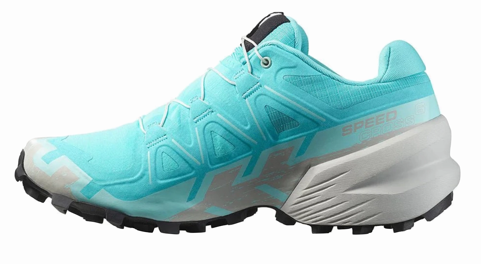 Stretchy Material SALOMON Speedcross 6 (Blue Curacao/Lunar Rock/Iced Aqua) Womens