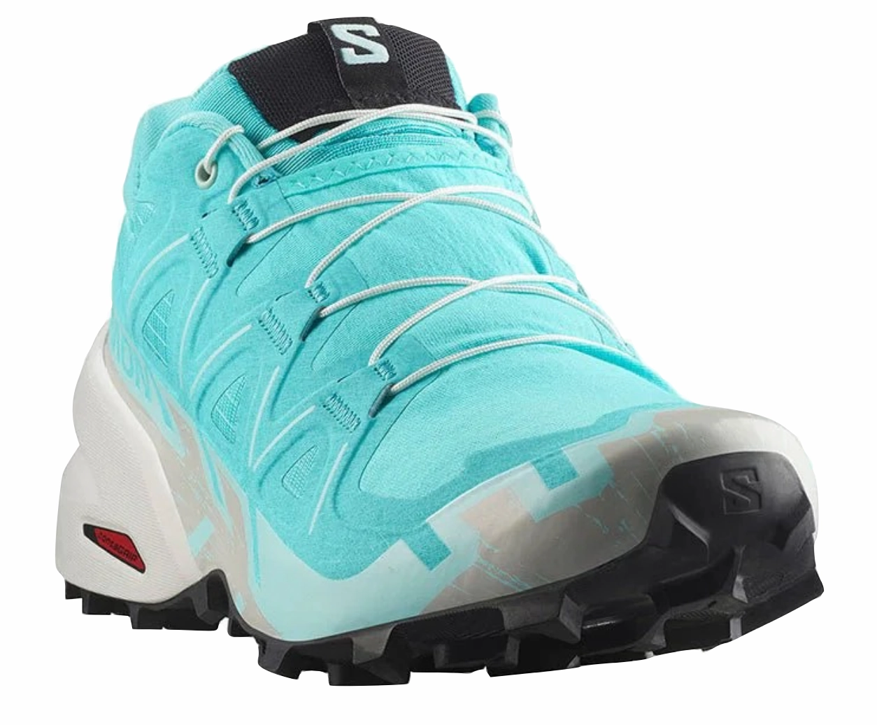 Stretchy Material SALOMON Speedcross 6 (Blue Curacao/Lunar Rock/Iced Aqua) Womens
