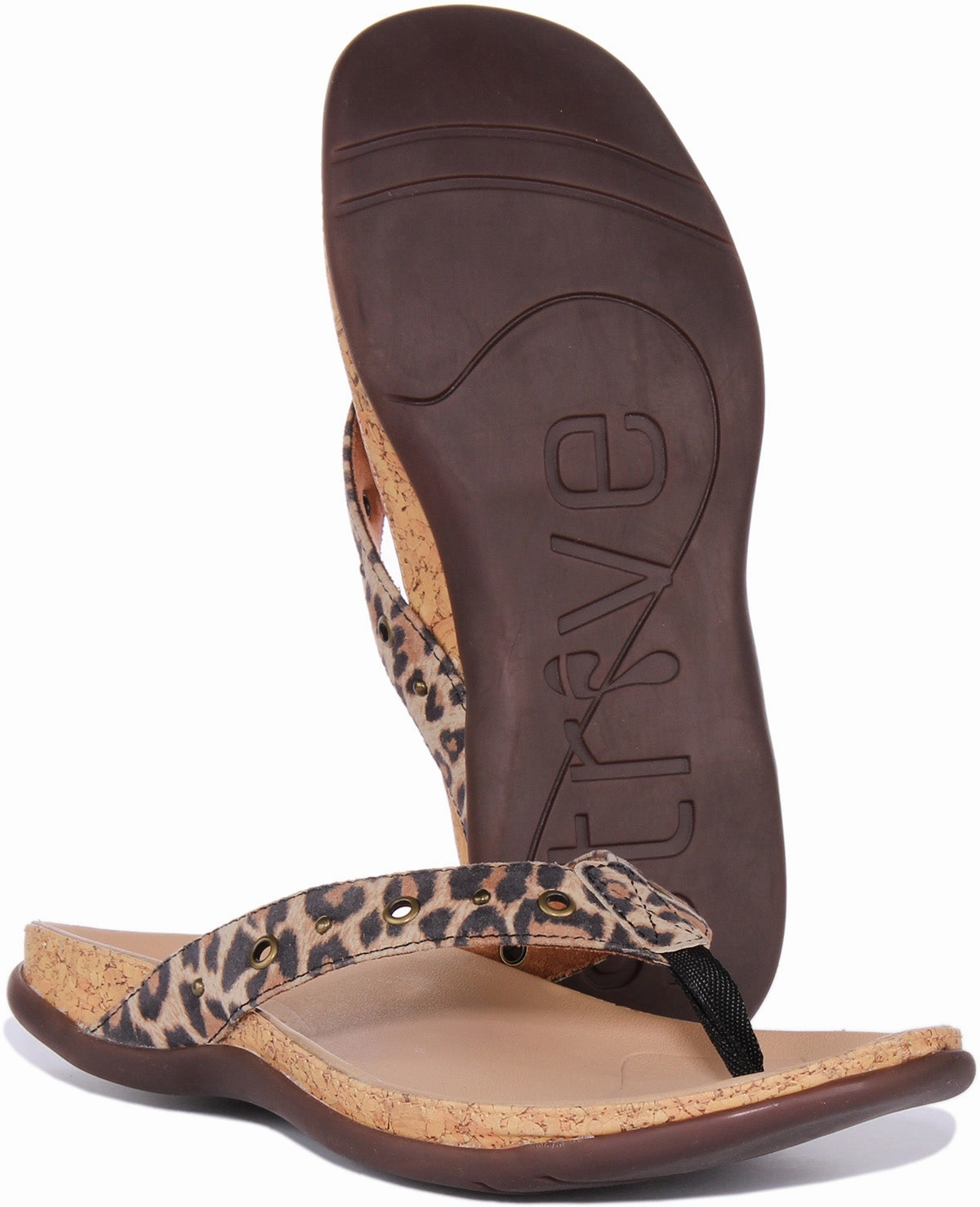 Strive Saria In Leopard For Women Easy Stride