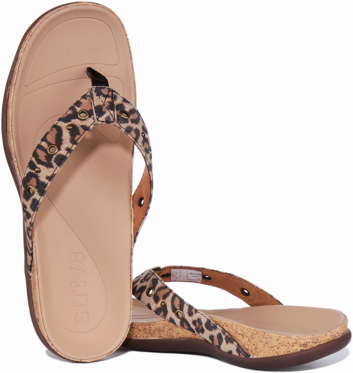 Strive Saria In Leopard For Women Easy Stride