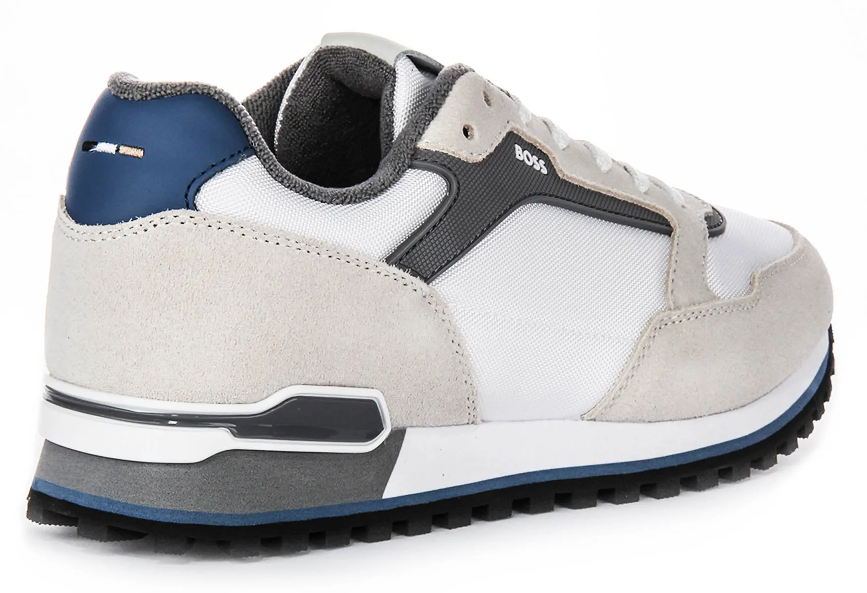 Strong Sole Boss Parkour L Runn In White Grey For Men