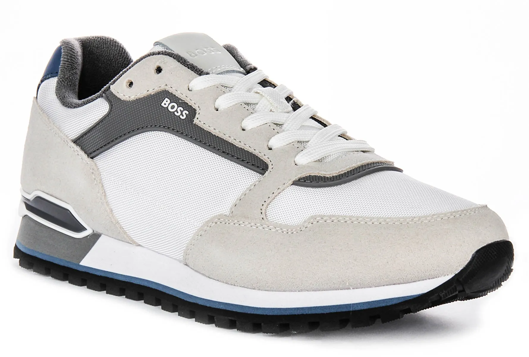 Boss Parkour L Runn In White Grey For Men Step Routine Trail Terrain