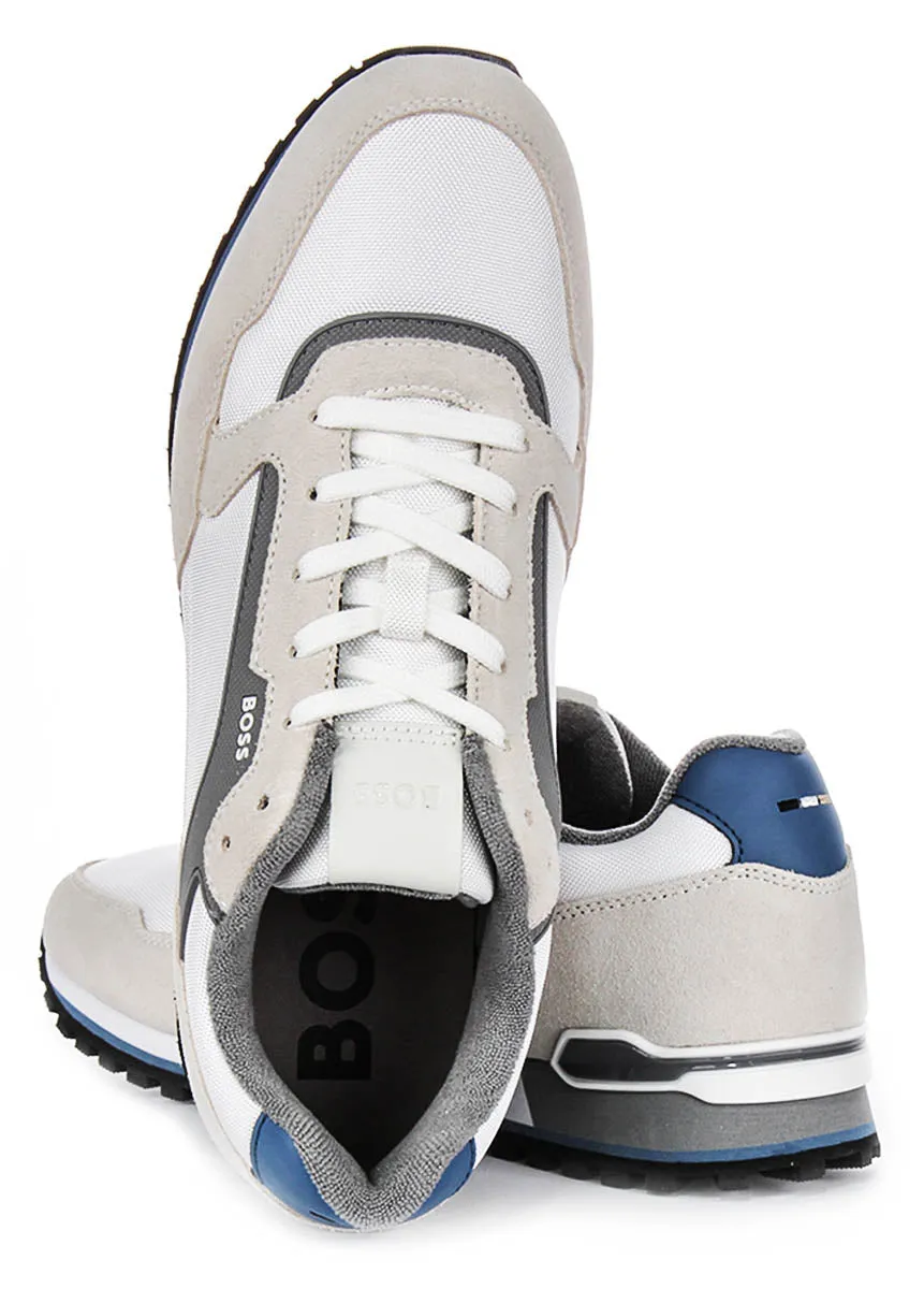 Strong Sole Boss Parkour L Runn In White Grey For Men