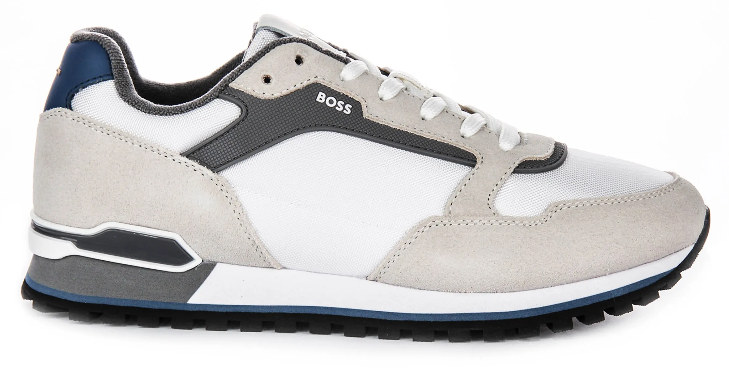 Strong Sole Boss Parkour L Runn In White Grey For Men