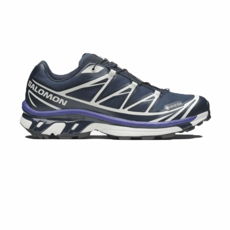Structured ease SALOMON - XT-6 GTX Gore-Tex - Carbon/Vanilla Ice/Liberty - Unisex [477325]