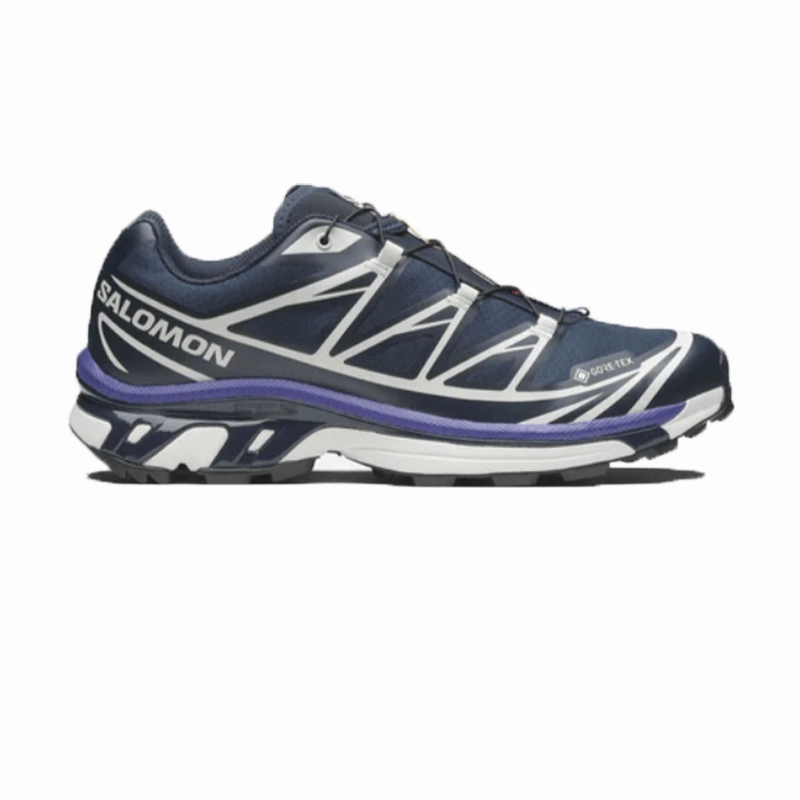 Structured ease SALOMON - XT-6 GTX Gore-Tex - Carbon/Vanilla Ice/Liberty - Unisex [477325]