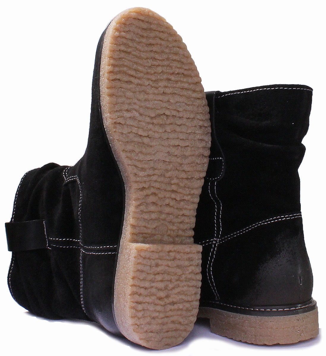 Sturdy Base Justin Reess England 1000 In Black Suede