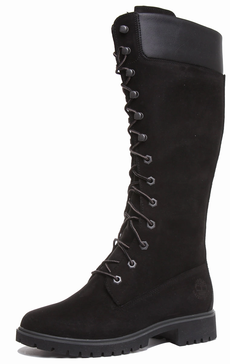 Style Cool Timberland Premium 14 Inch Tall Boot In Black For Women