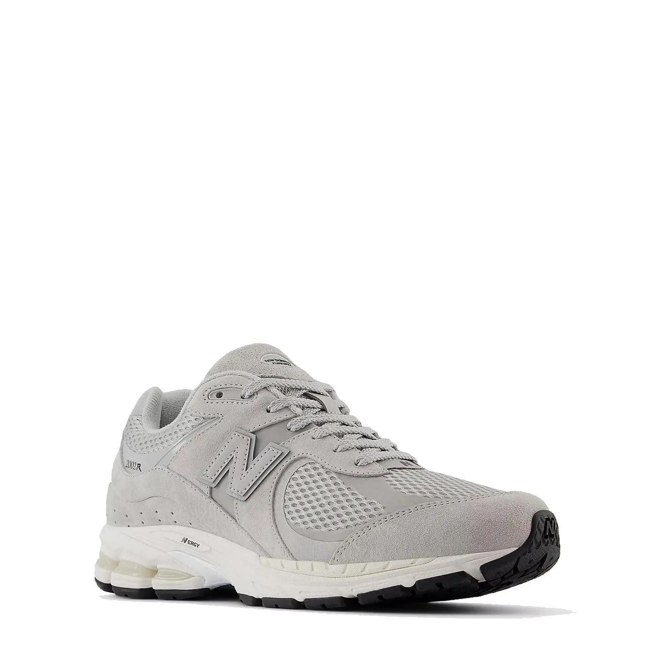 Stylish Fit New Balance Womens 2002W Trainer Raincloud / Silver Metallic / Black