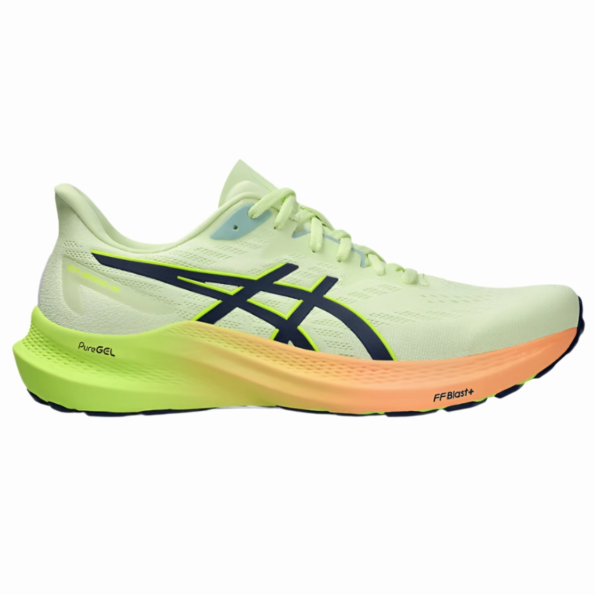 ASICS - GT-2000 12 - Cool Matcha/Blue Expanse - Unisex [1011B691 302] Lightweight Fit Neutral Style