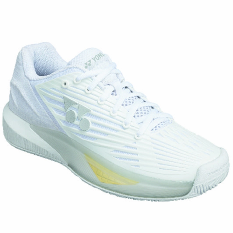 Stylish Edge Yonex 2024 Eclipsion 5 Womens All Court Tennis Shoes - White/Cyan