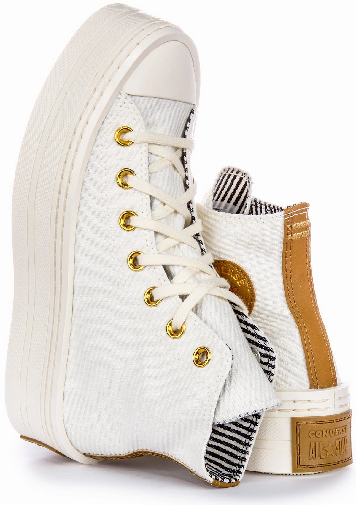 Stylish Footwear Converse All Star Modern  Lift A07204C In White Gold