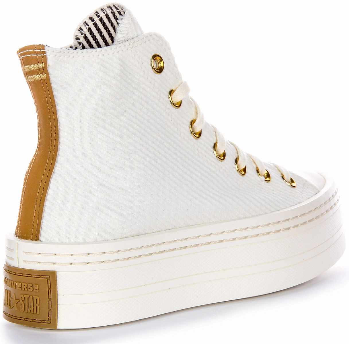 Stylish Footwear Converse All Star Modern  Lift A07204C In White Gold