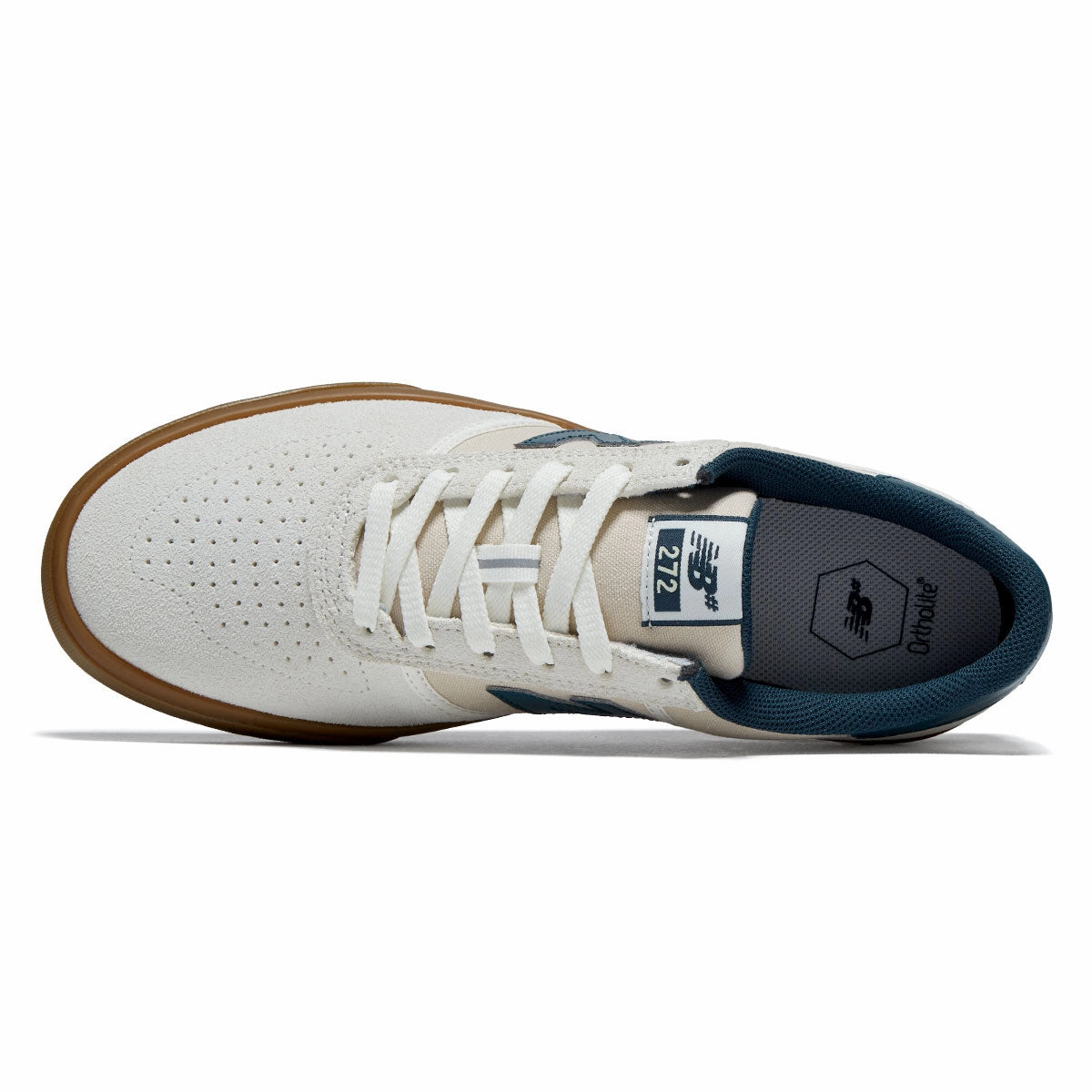 Stylish Look New Balance 272 Shoes - Sea Salt/Teal