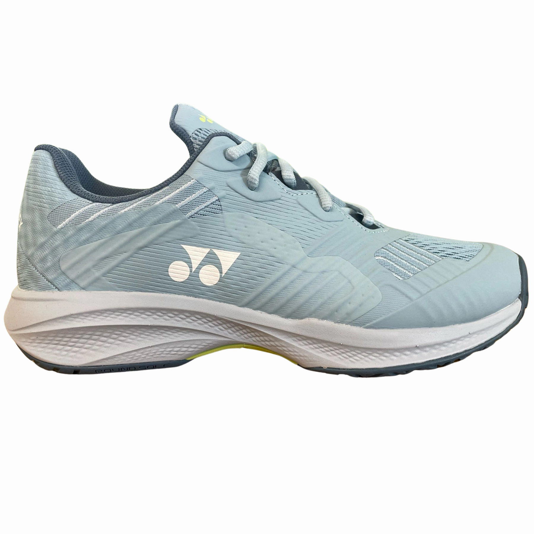 Stylish Sole Yonex Sonicage Wide All Court Power Cushion Mens Tennis Shoes - Grayish Blue
