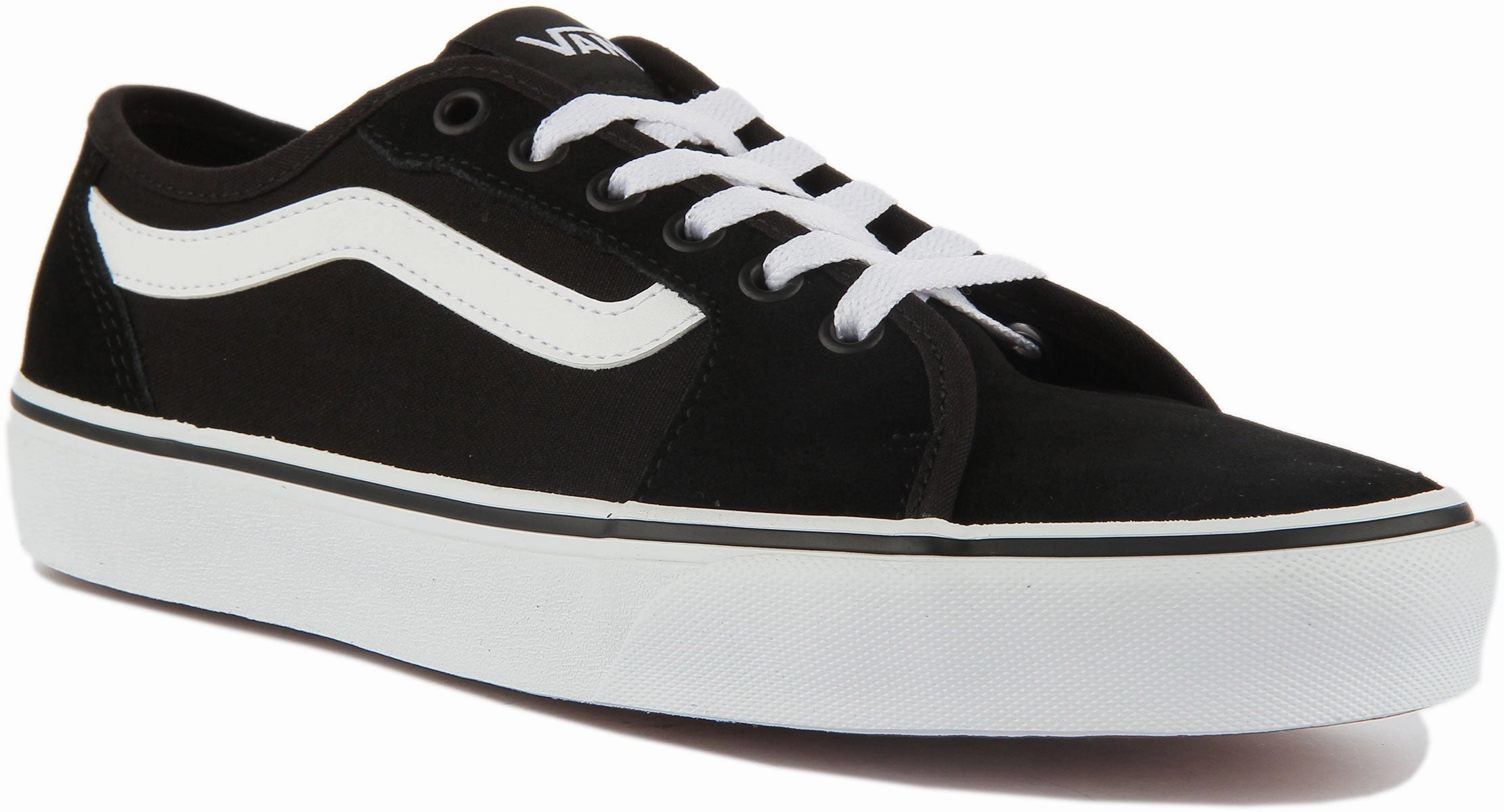 Motion Frame Walk Style Vans Filmore Decon In Black White For Men
