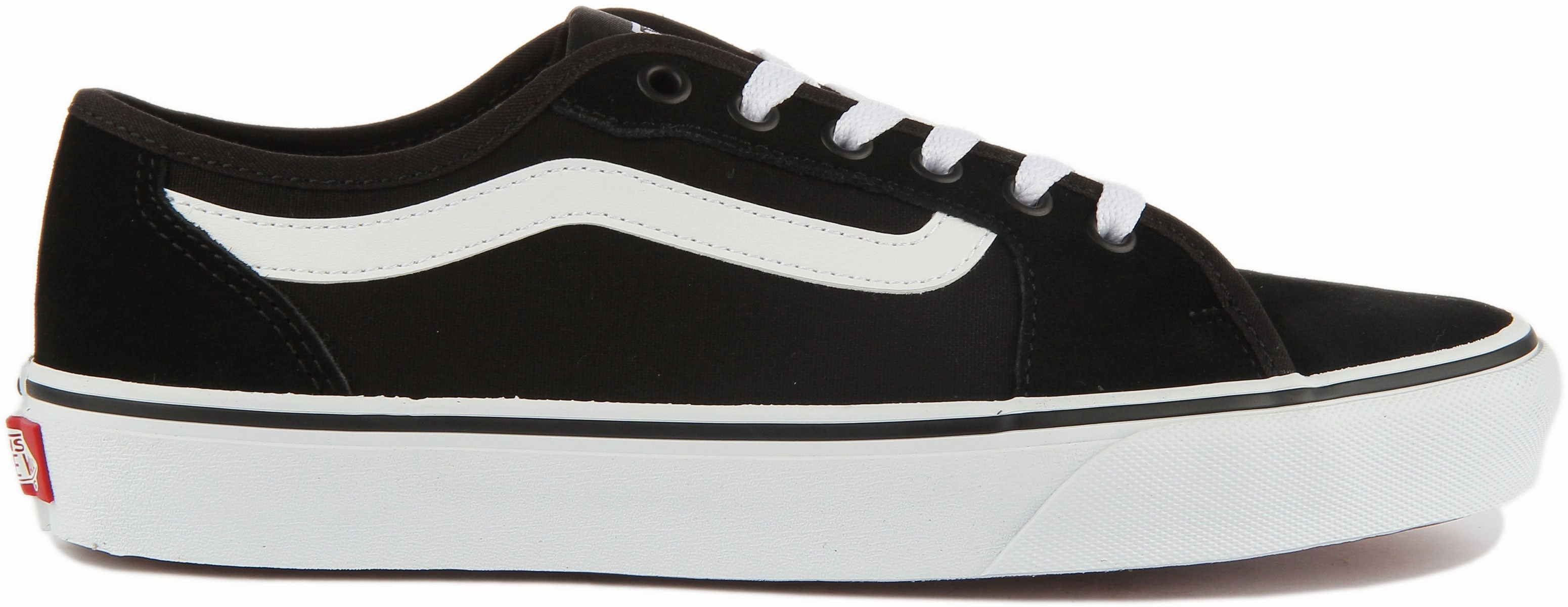 Stylish Vans Filmore Decon In Black White For Men