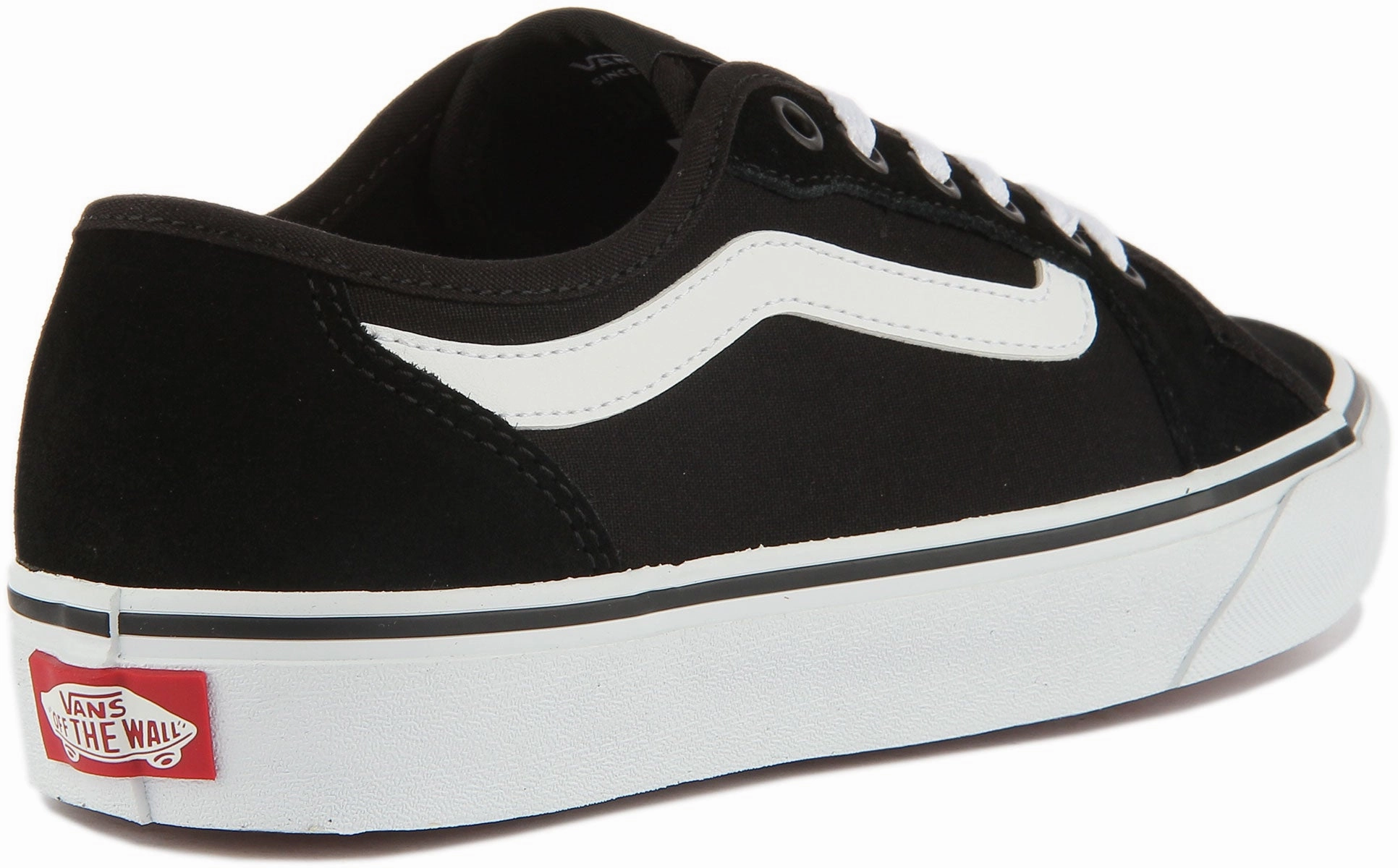 Stylish Vans Filmore Decon In Black White For Men