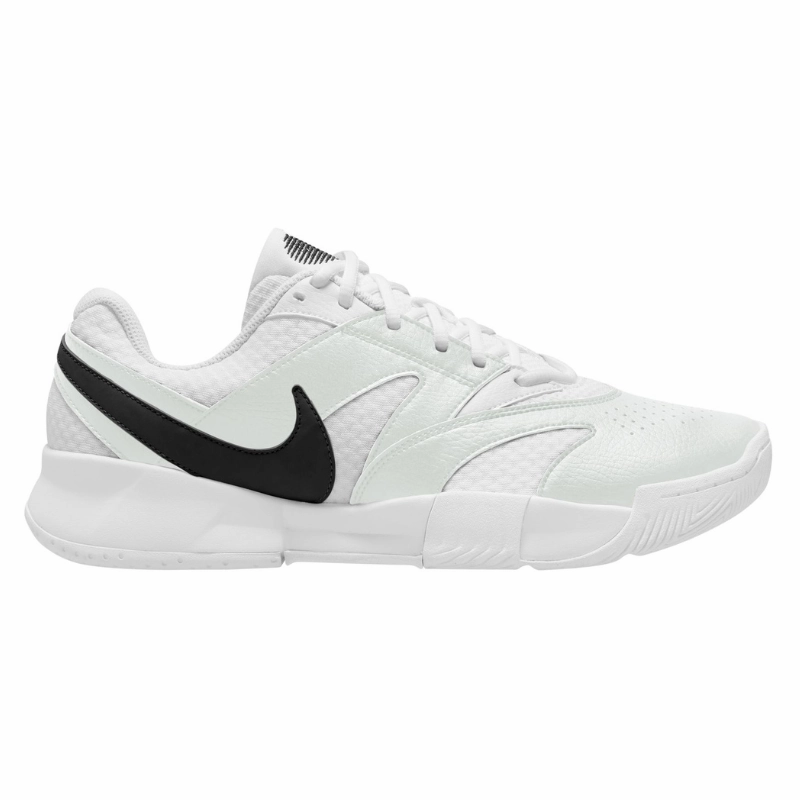 summer - friendly Nike Court Lite 4 Men Tennis Shoes - White/Black-Summit White