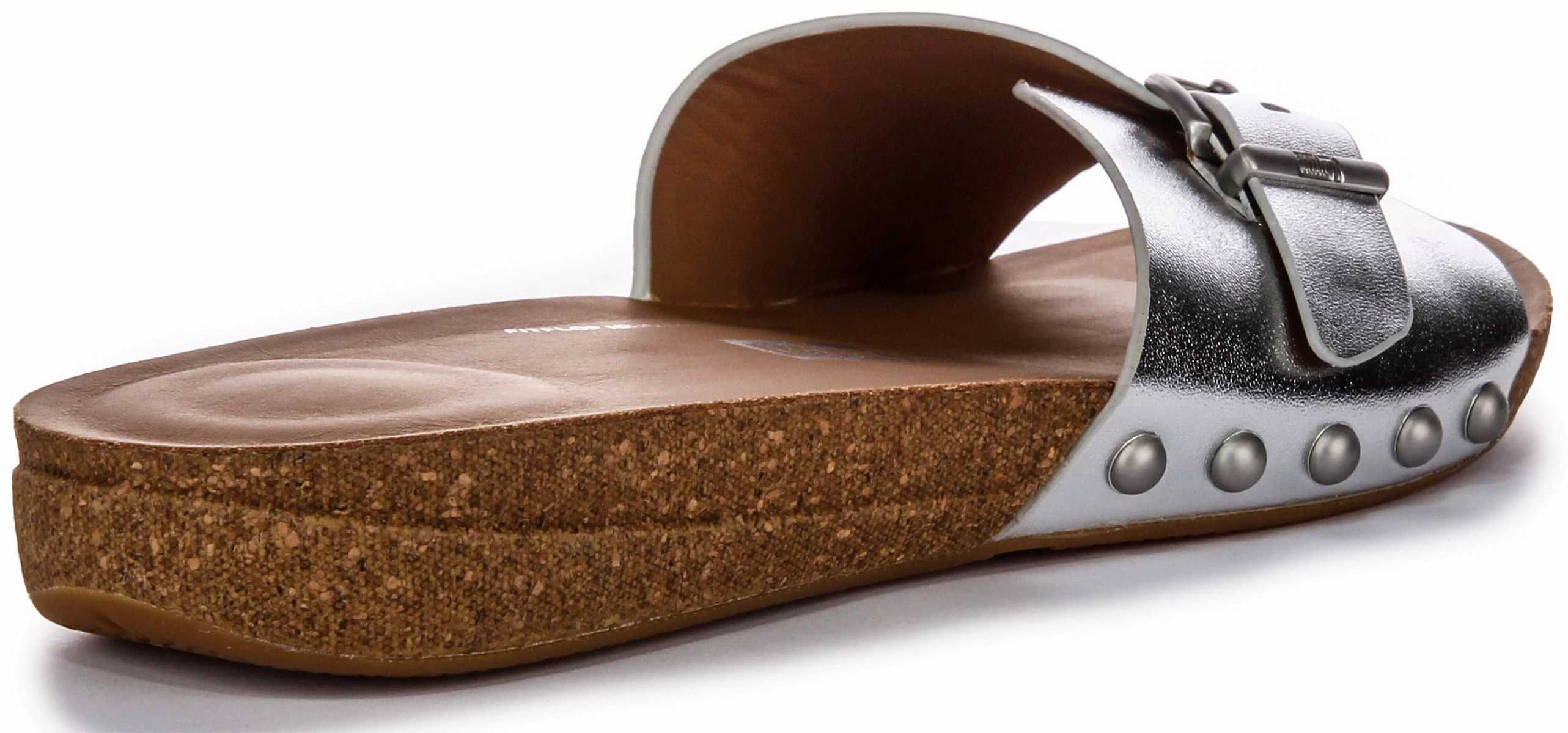 Sun Ready Fitflop Iqushion Adj In Silver For Women