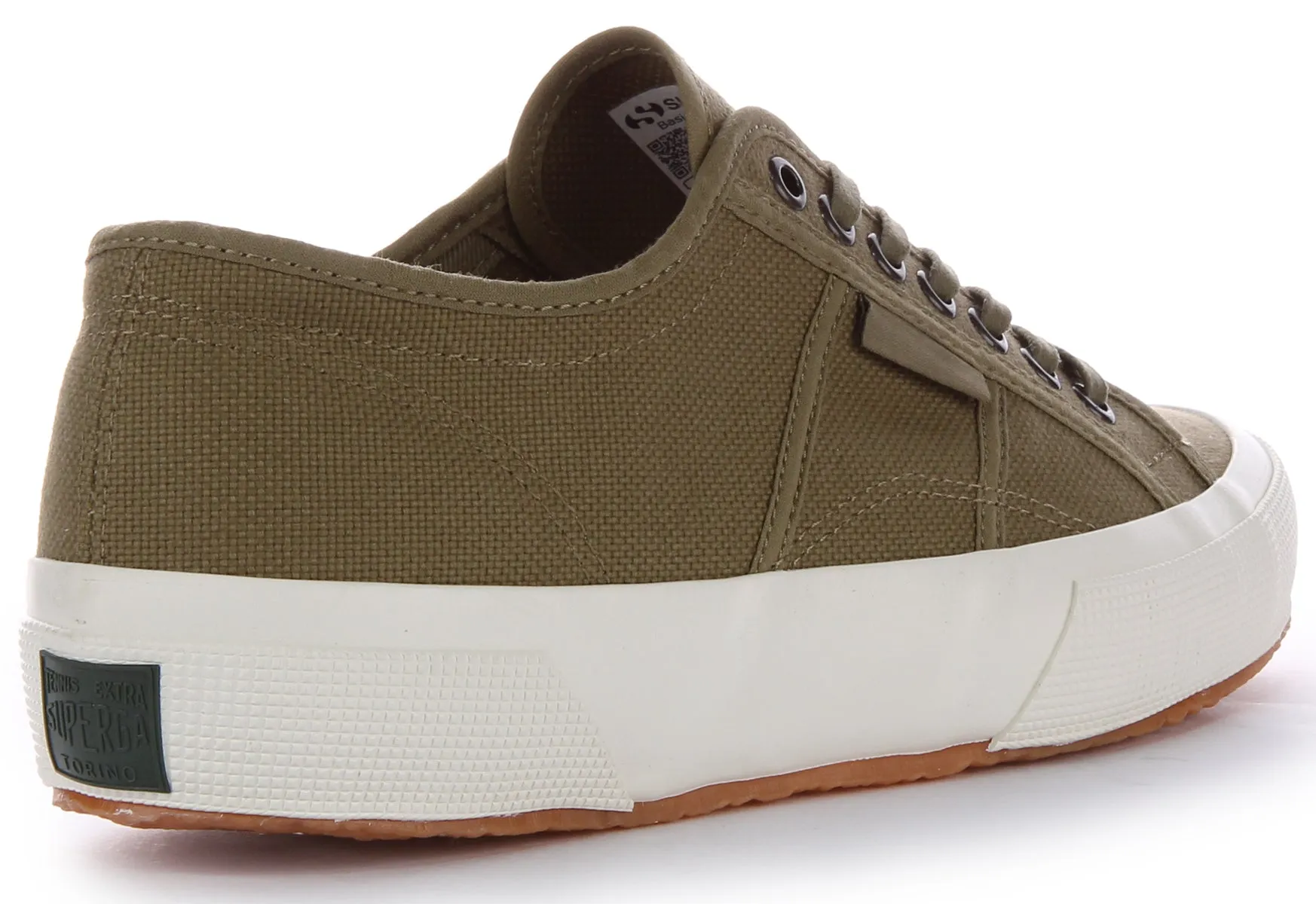 Superga 2706 Og In Olive Green For Unisex Lightweight Design
