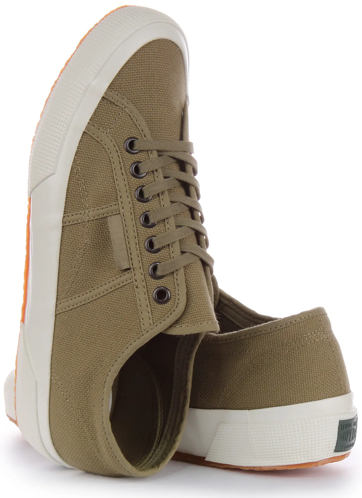 Superga 2706 Og In Olive Green For Unisex Lightweight Design