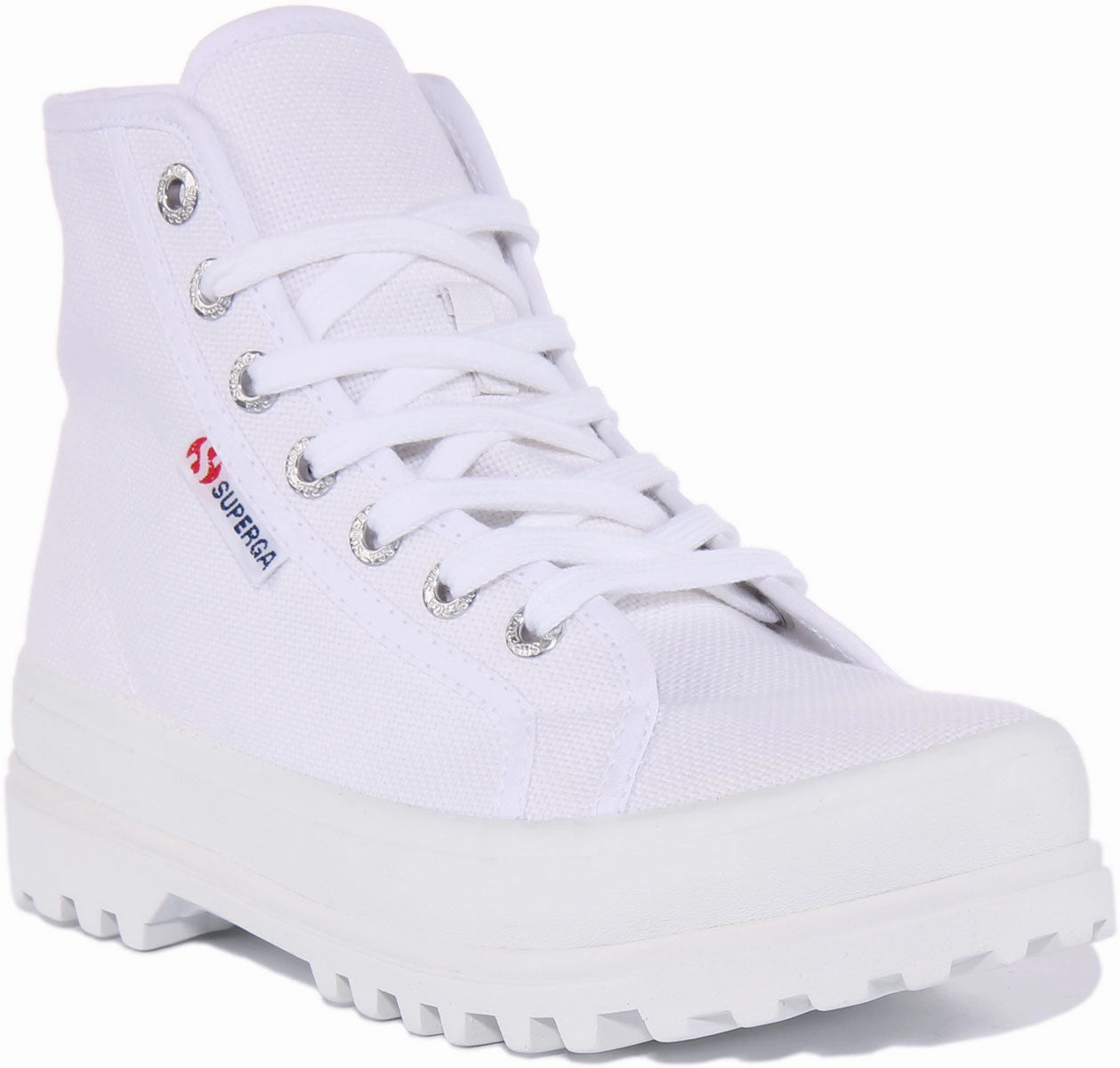 Stretchable Superga 2341 Alpina In White For Women