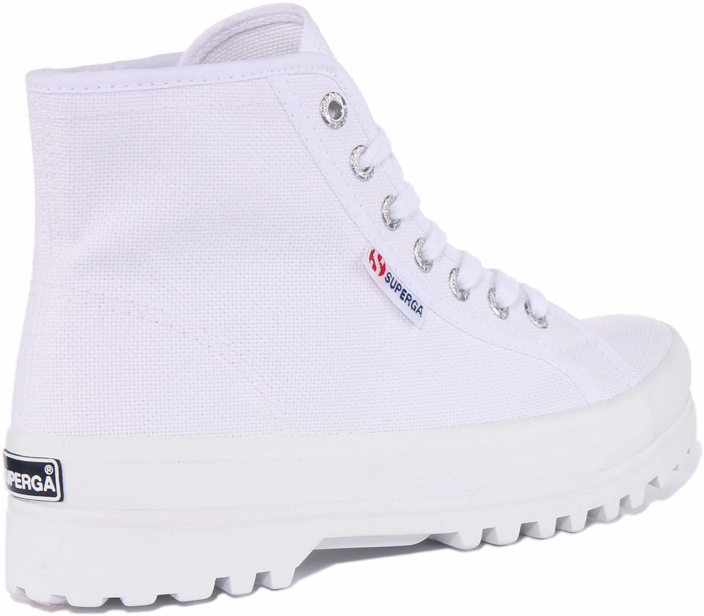 Superga 2341 Alpina In White For Women Streamlined Build