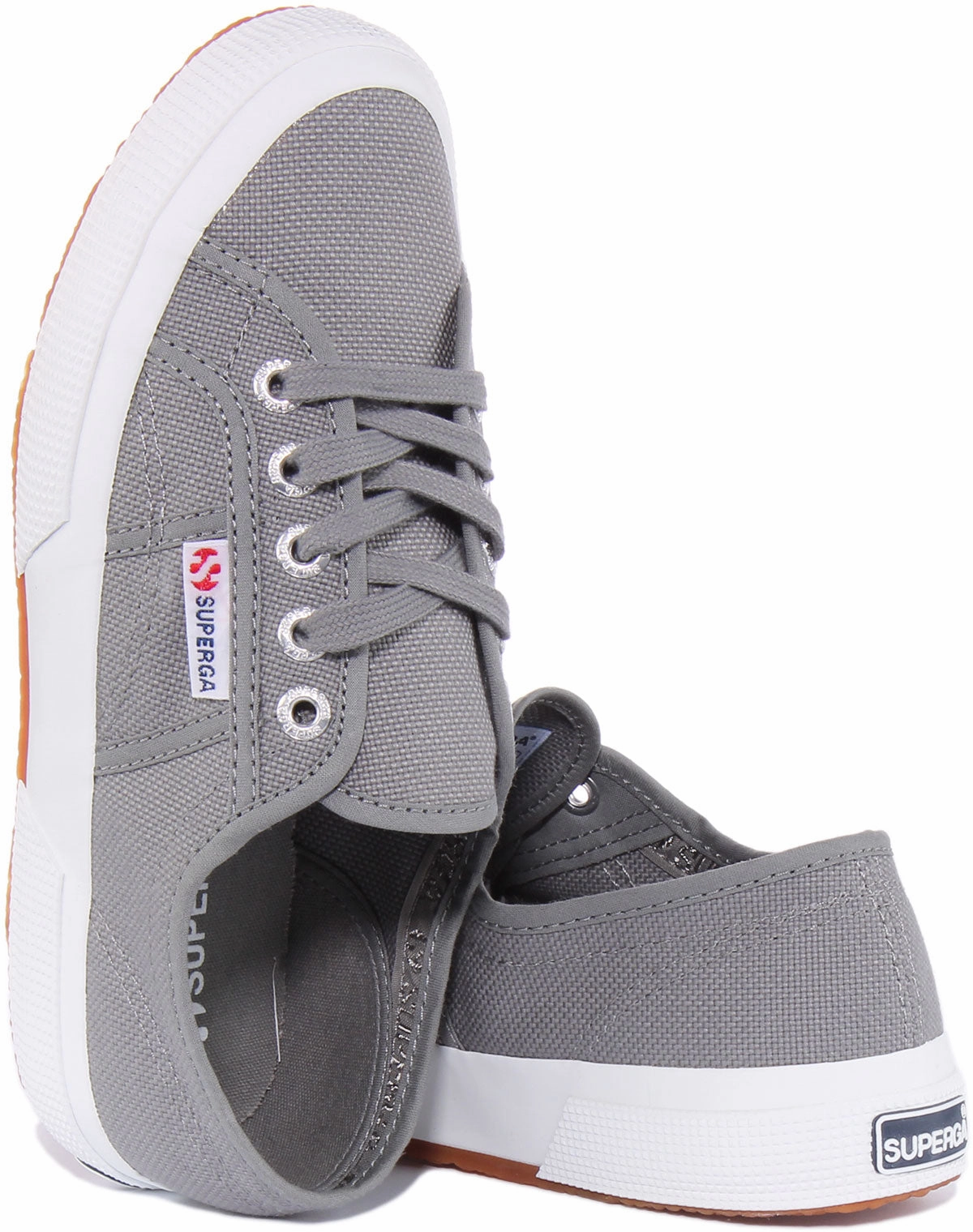Superga 2750 Cotu In Grey Motion Grip