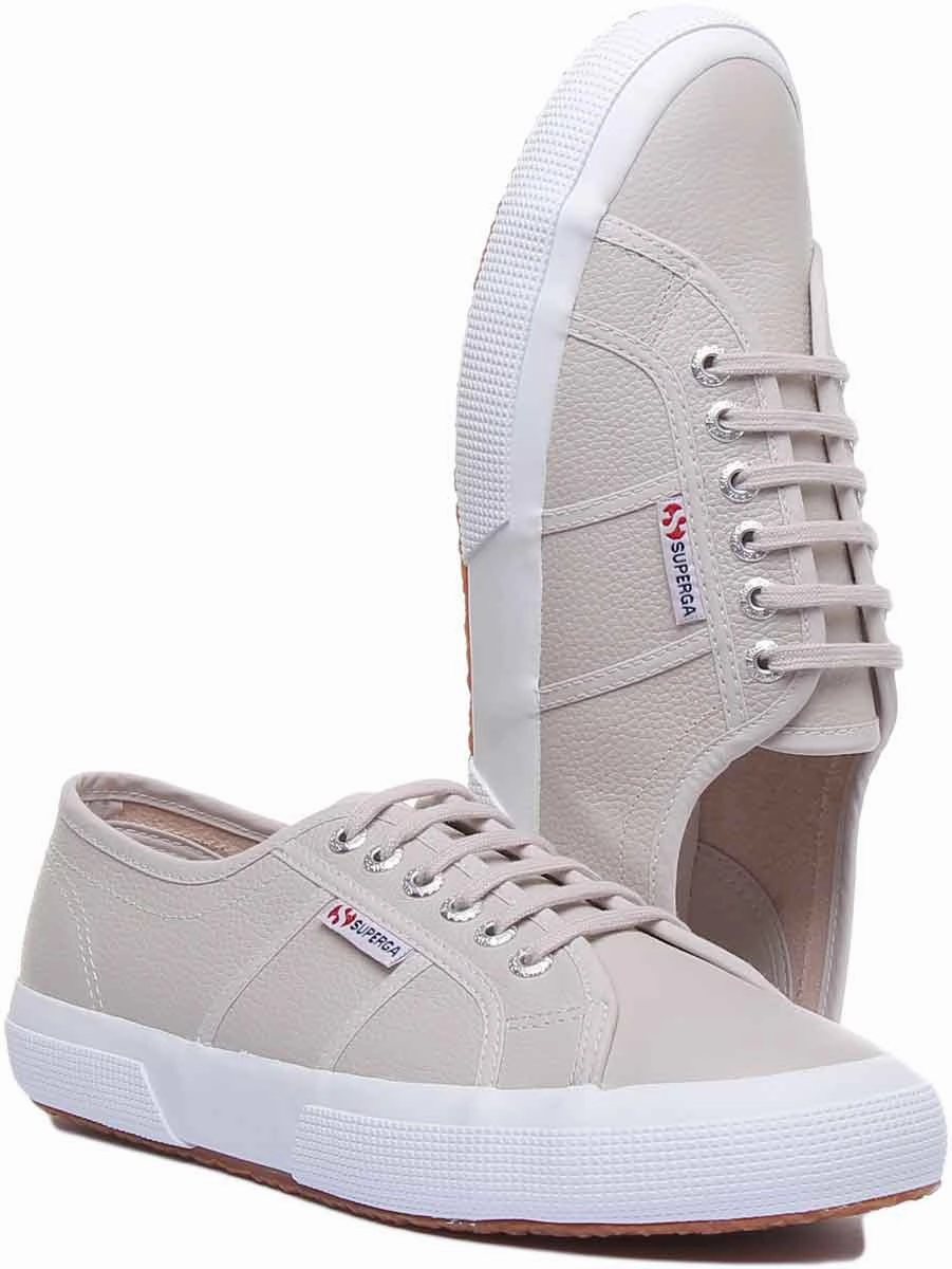 Superga 2750 Efglu In Grey Motion shield
