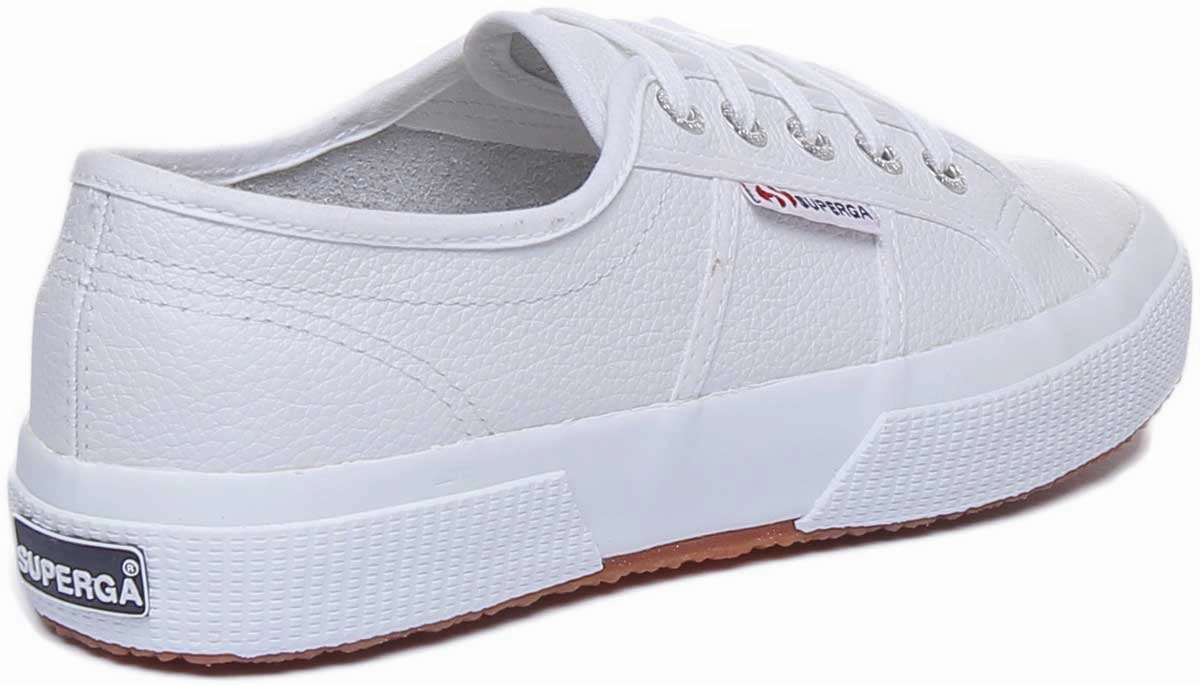 Superga 2750 Efglu In White Dual Density