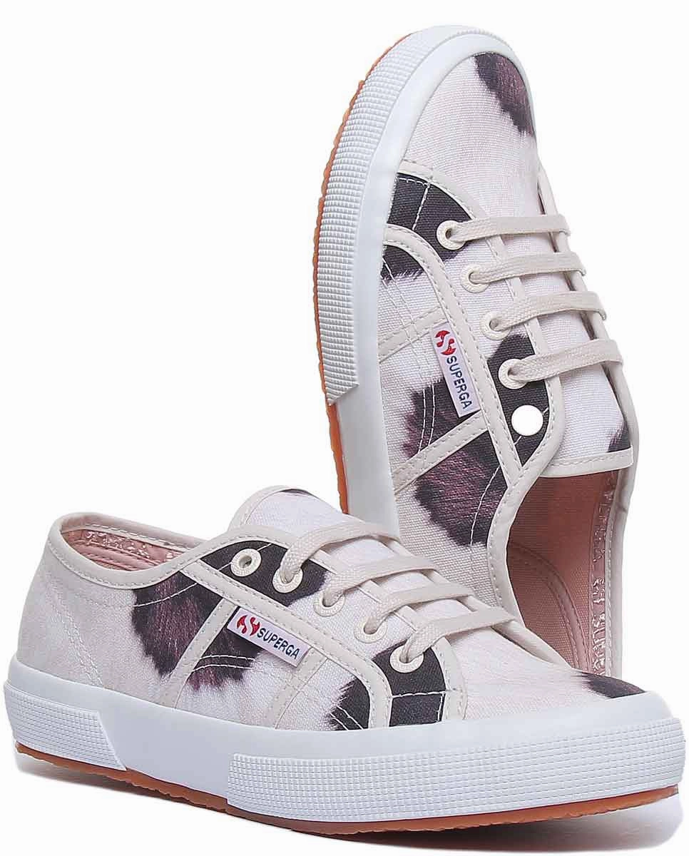 Superga 2750 Fantasy In Cow Print Mesh Lining