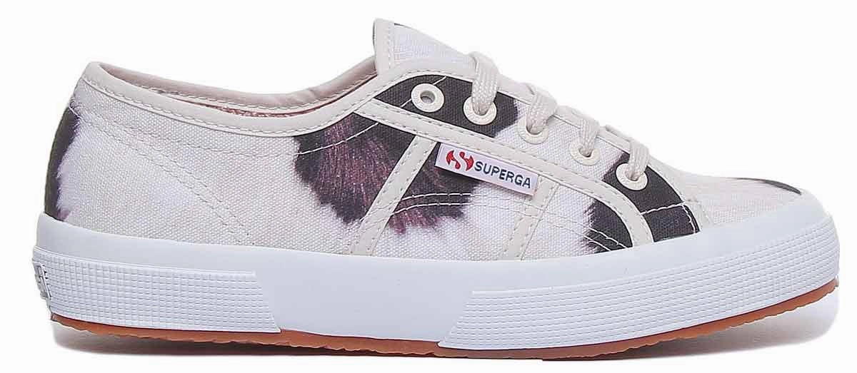 Superga 2750 Fantasy In Cow Print Mesh Lining