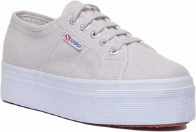 Durable Build Park Jog Superga 2790 Actow Line In Grey