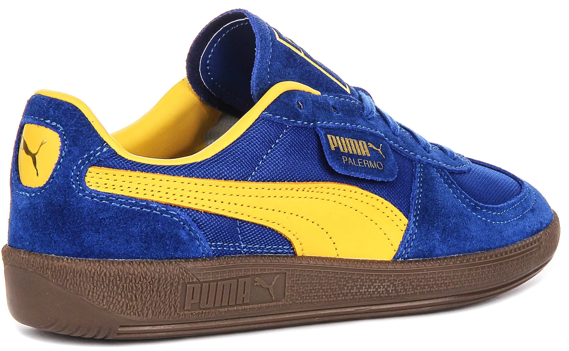 Support Base Puma Palermo Vintage In Blue Yellow