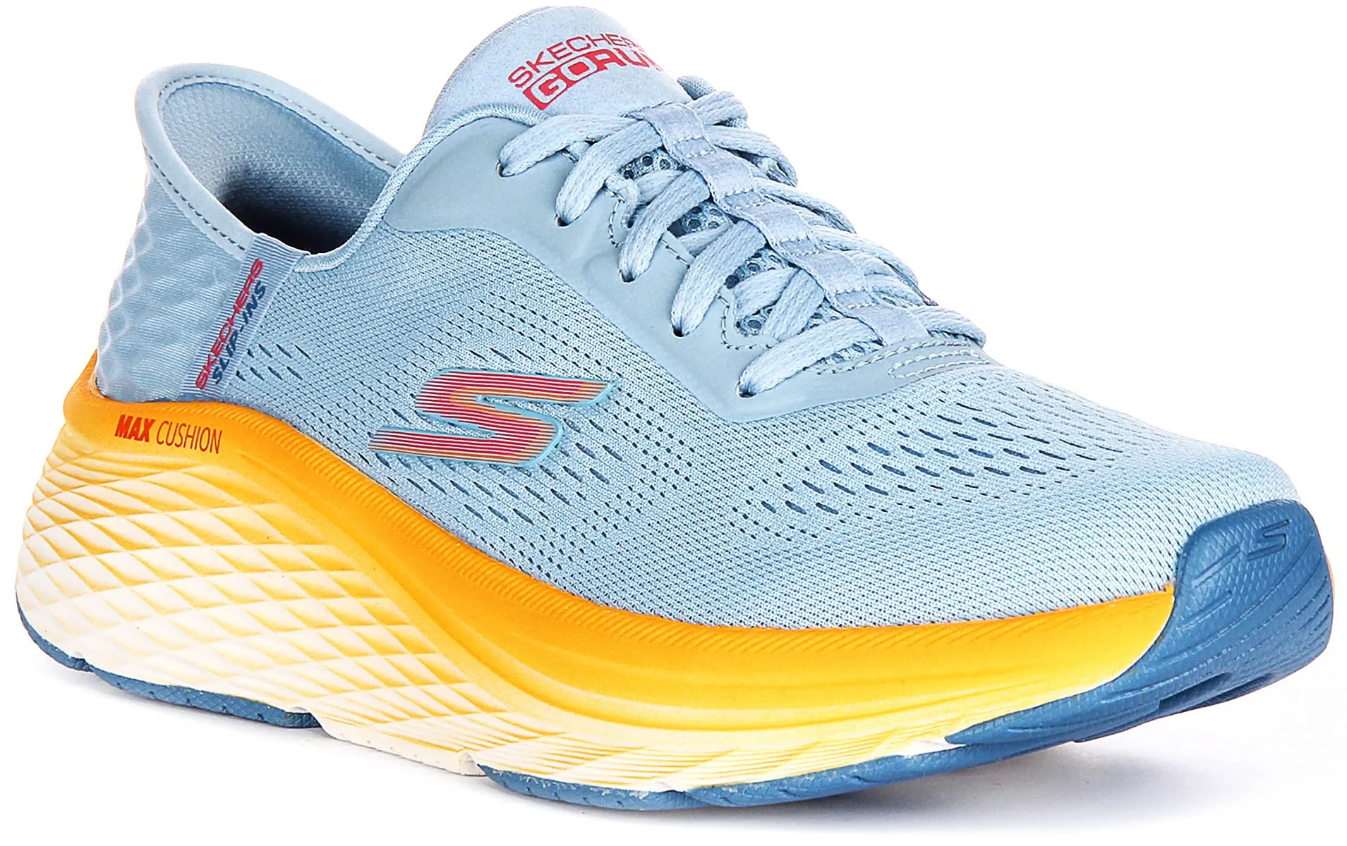 Skechers Elite 2 Solace In Blue Mix For Women Performance Ease Flex Point