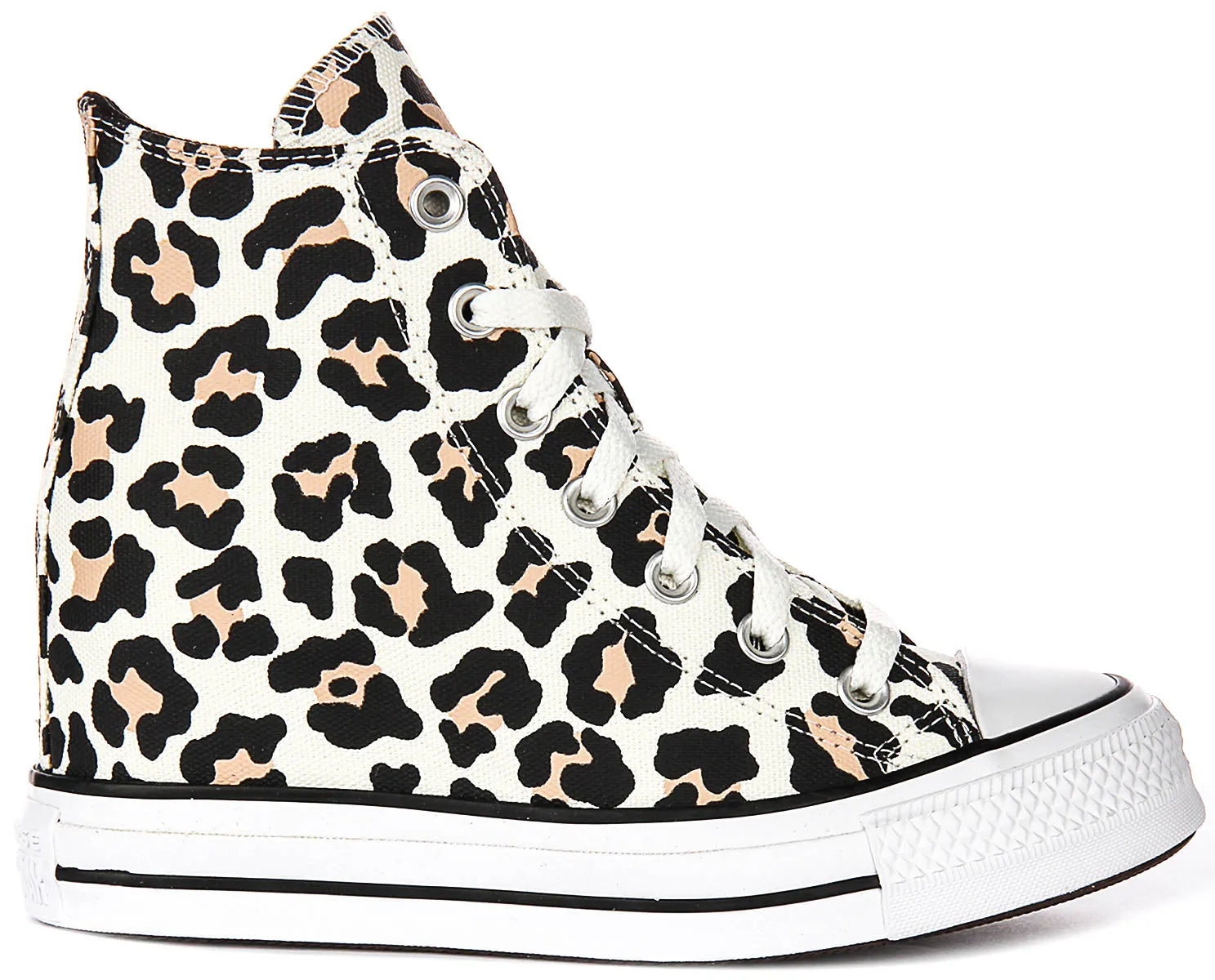 Support frame Converse Chuck Lift Wedge A14938C In Leopard For Women